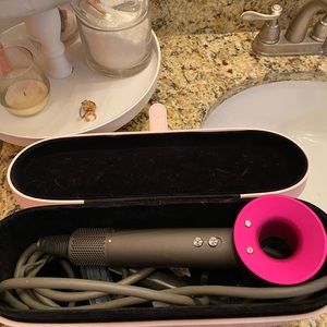 Pink Dyson Blowdryer